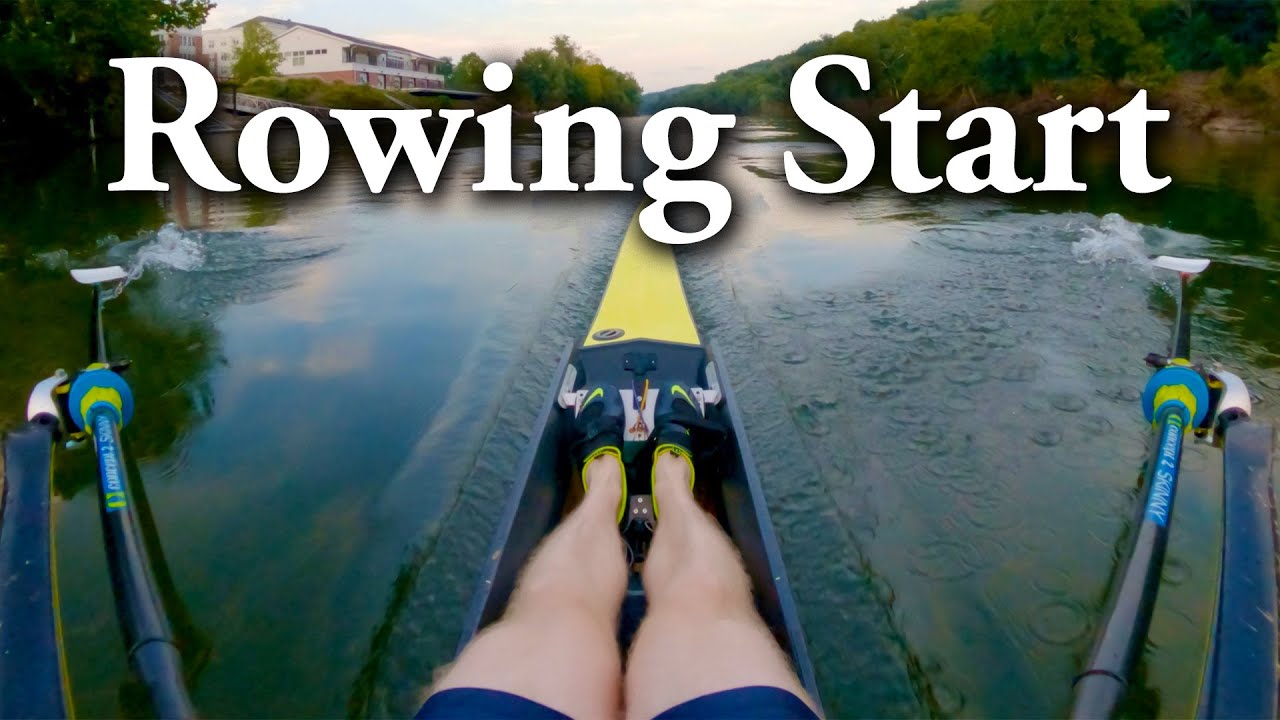 Rowing Start in a Single