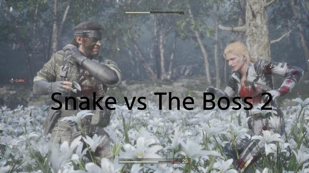 METAL GEAR SOLID Δ: SNAKE EATER The Boss VS Snake parte 2