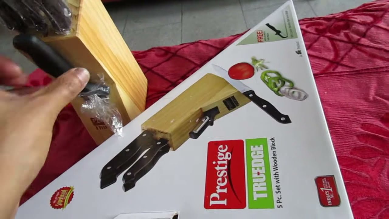 Prestige knife Set | Prestige Knife Set With Stand | Knife Set For Kitchen | Knife Set | Prestige
