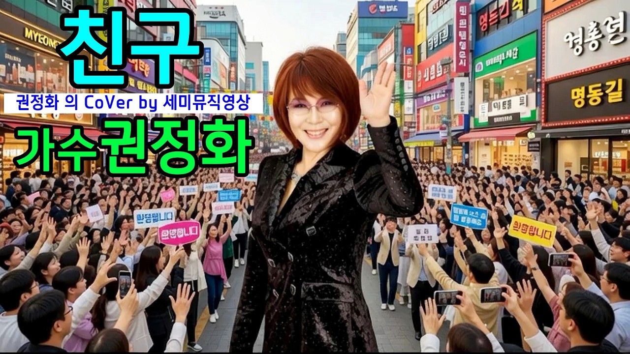 #친구 #가수권정화 (원곡 백훈아) CoVer by 세미뮤직영상 (사진한장),