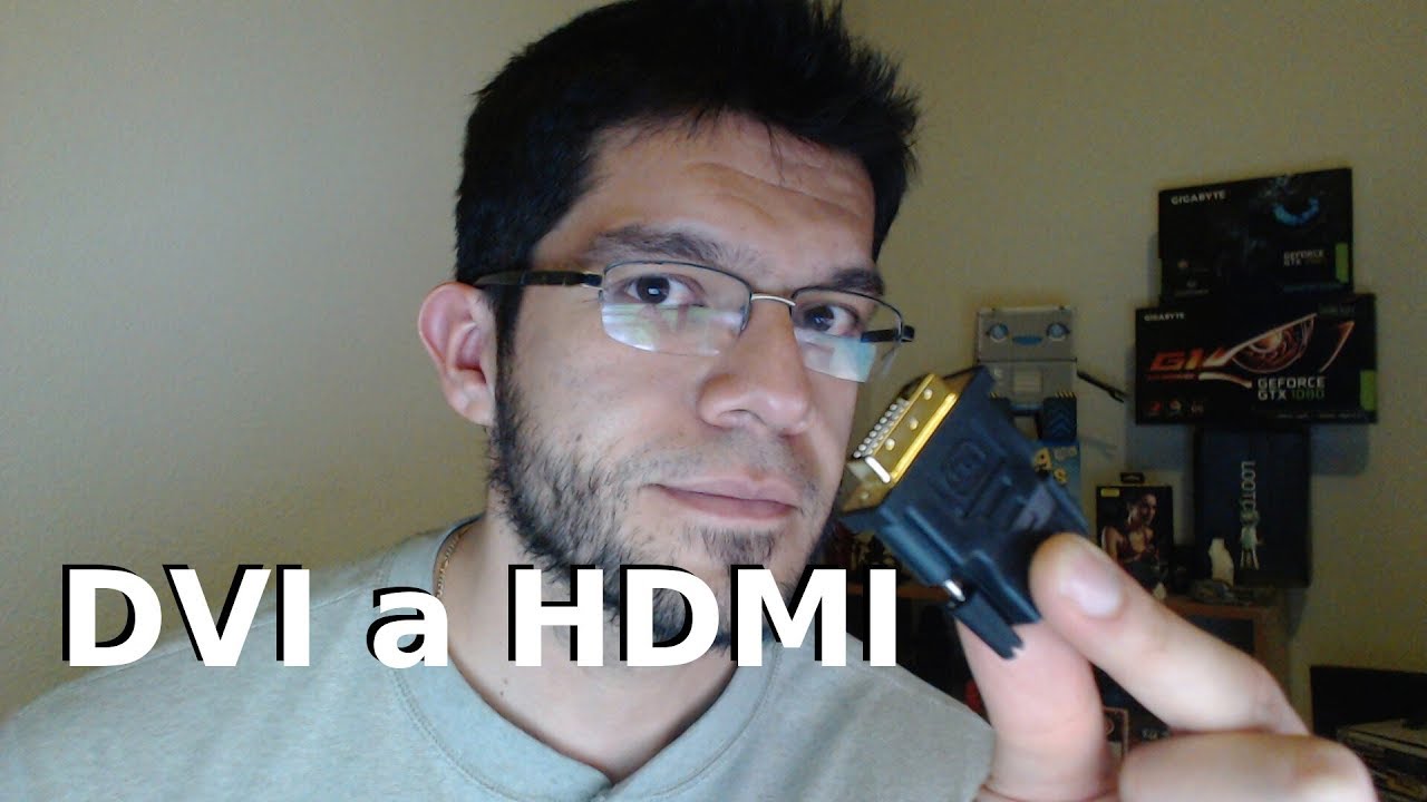 Adaptador DVI a HDMI