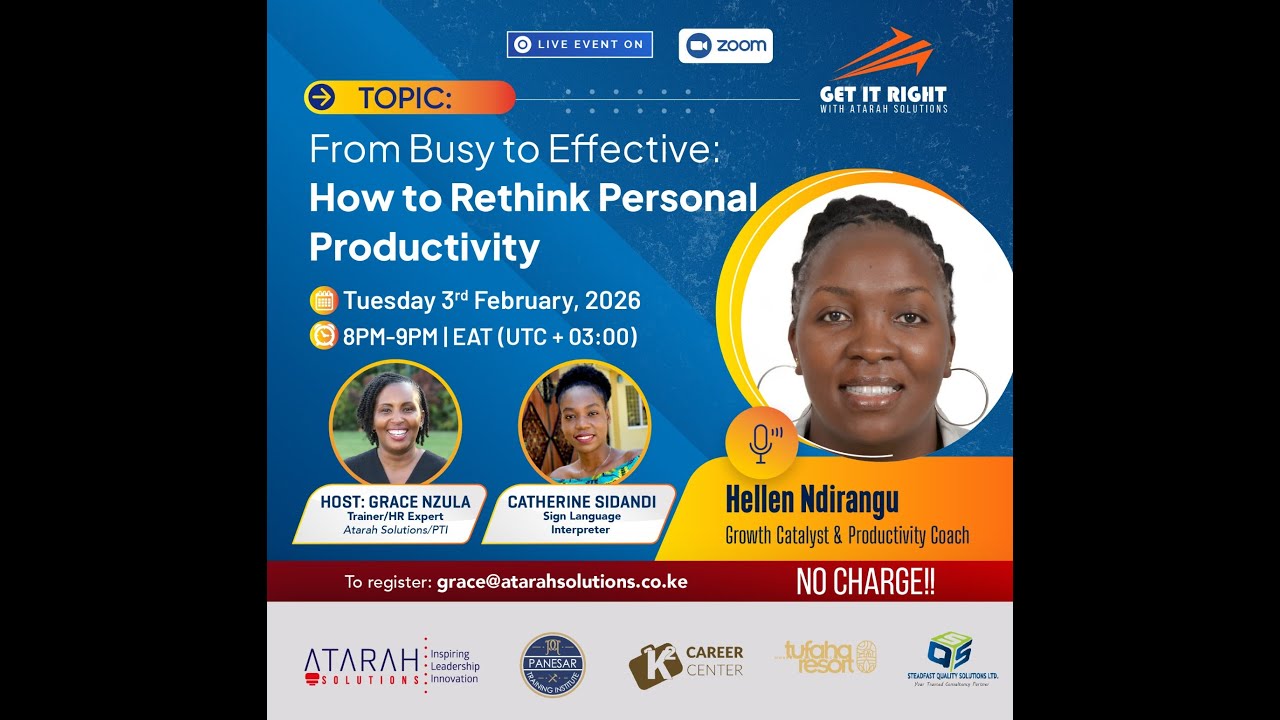 From Busy to Effective: How to Rethink Personal Productivity