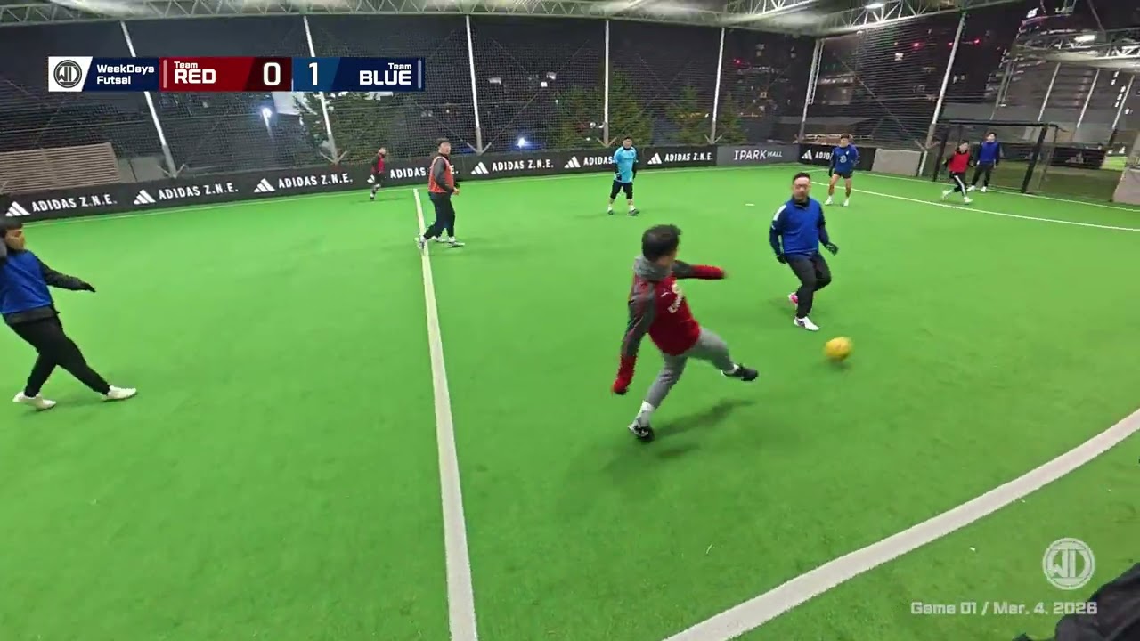 [WeekDays Futsal] 20260304 Game 01