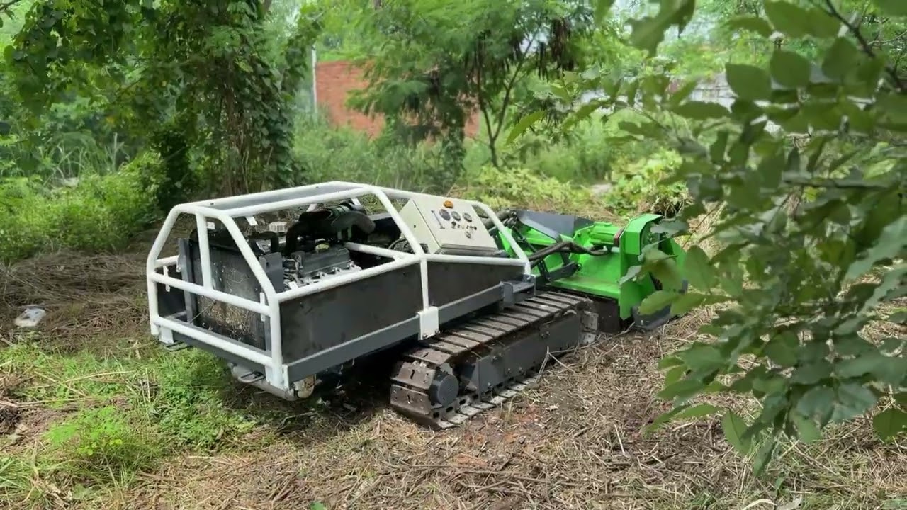 Máy cắt cỏ trục băm