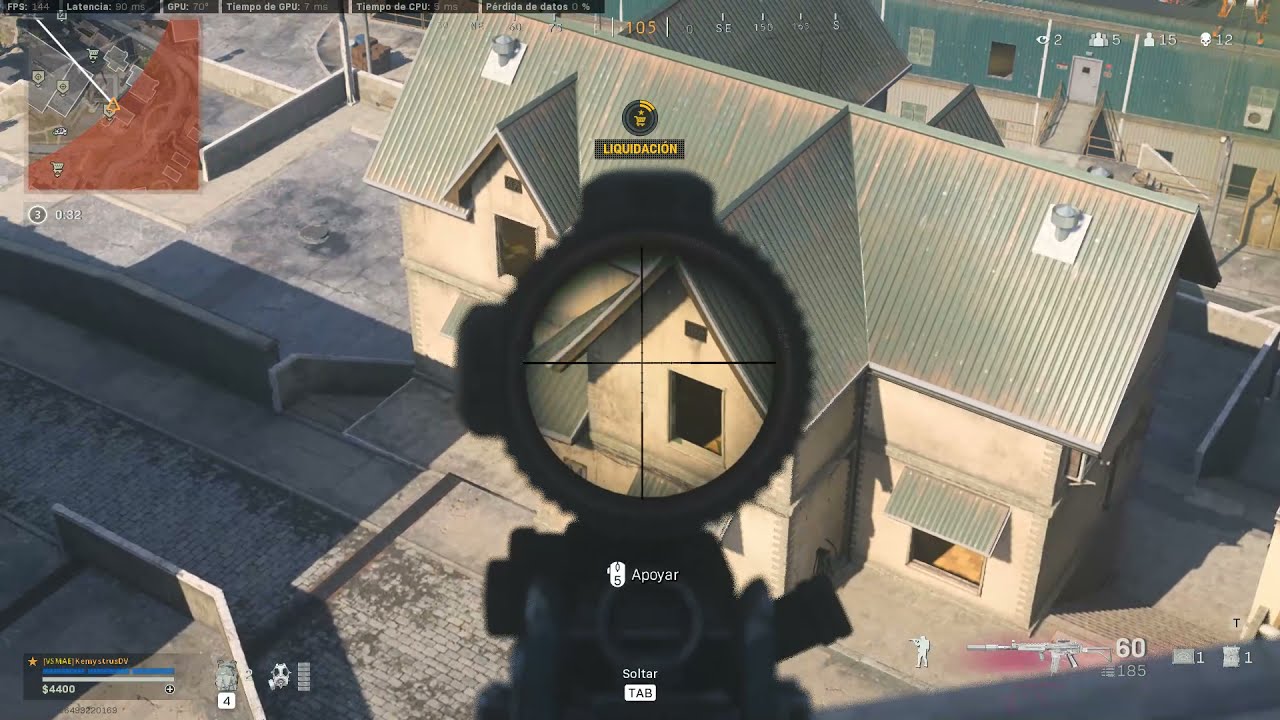 Solo contra el mundo en Warzone #28: 4to,15 kill, 5875 de daño