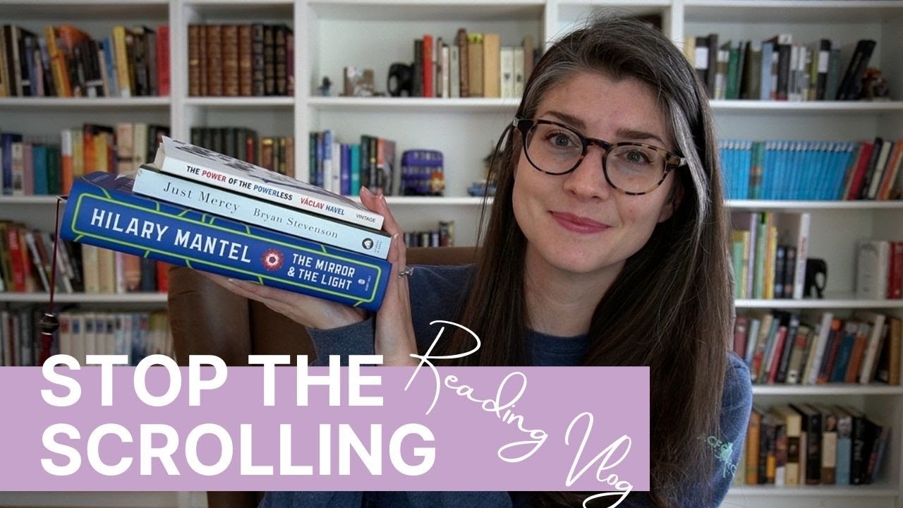 How Much Can I Read if I Stop the Scrolling? || Reading Vlog