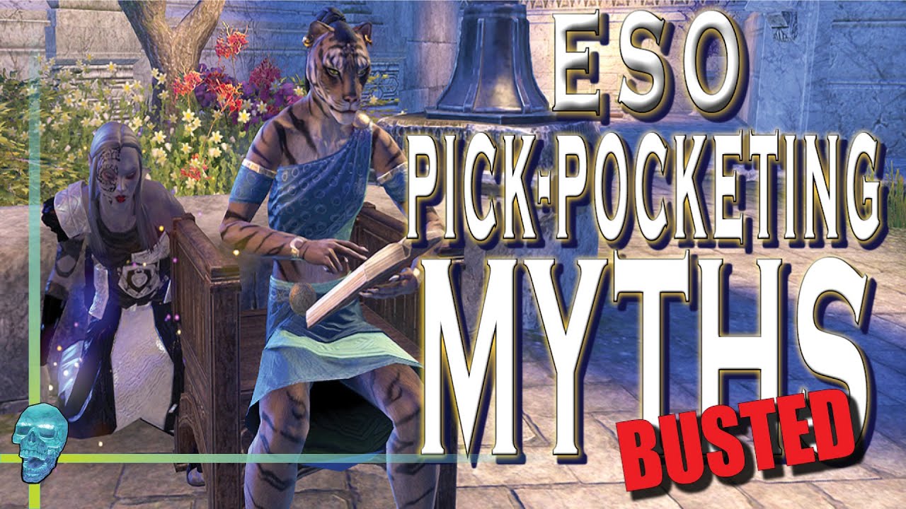 ESO PICK-POCKETING: Are you making it harder than it has to be? #eso | Tamriel_Tidbits
