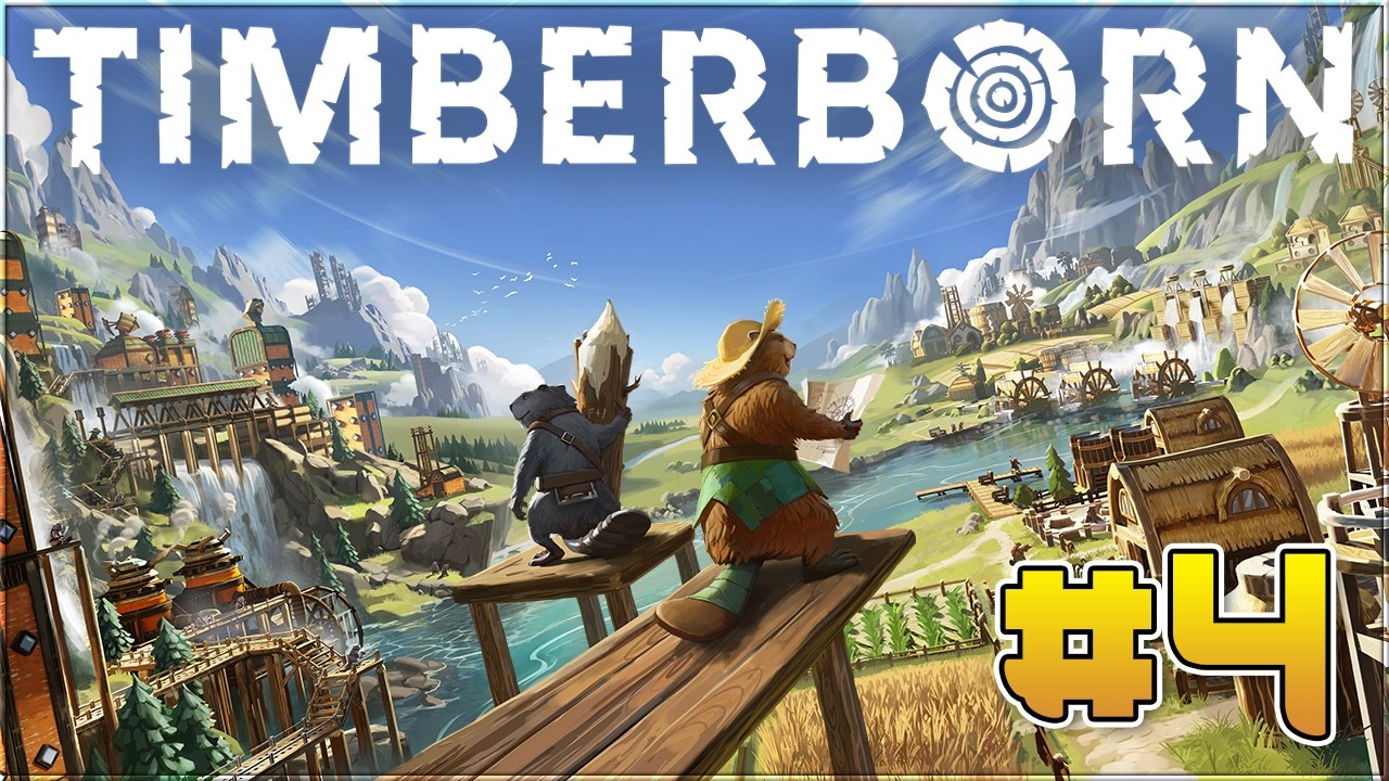 Timberborn &ndash; Строитель колонии бобров в режиме повышенной сложности // Прохождение, часть 4