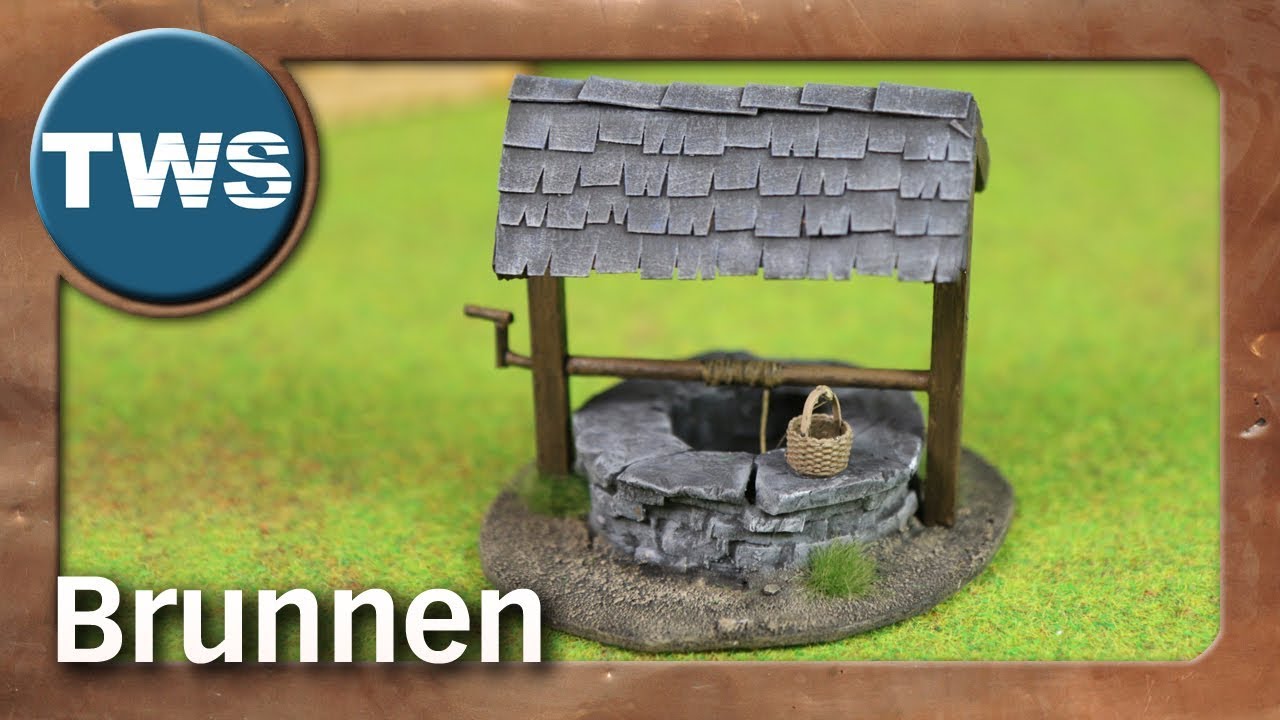 Tutorial: Brunnen / well (Tabletop-Gelände, TWS)