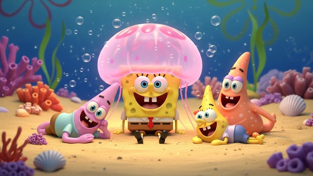 O Bob Esponja Dançou na Pedra Instável | Rimas e Canções Infantis