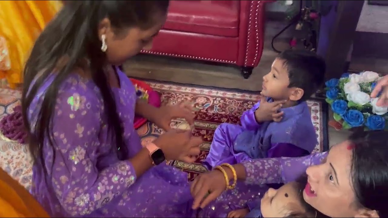 Festival of Light ( Diwali ) Celebration at home