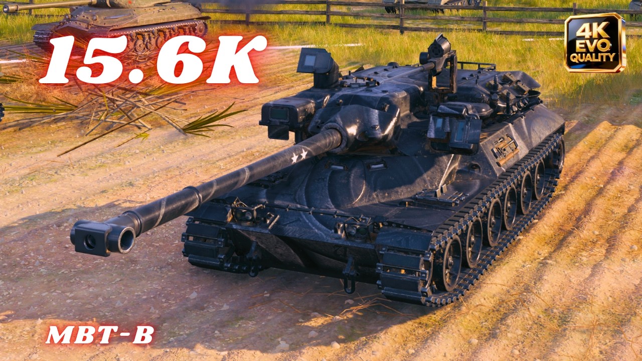MBT-B 15.6K Damage 9 Kills & 11K 12 Kills & 12K Damage World of Tanks #wot
