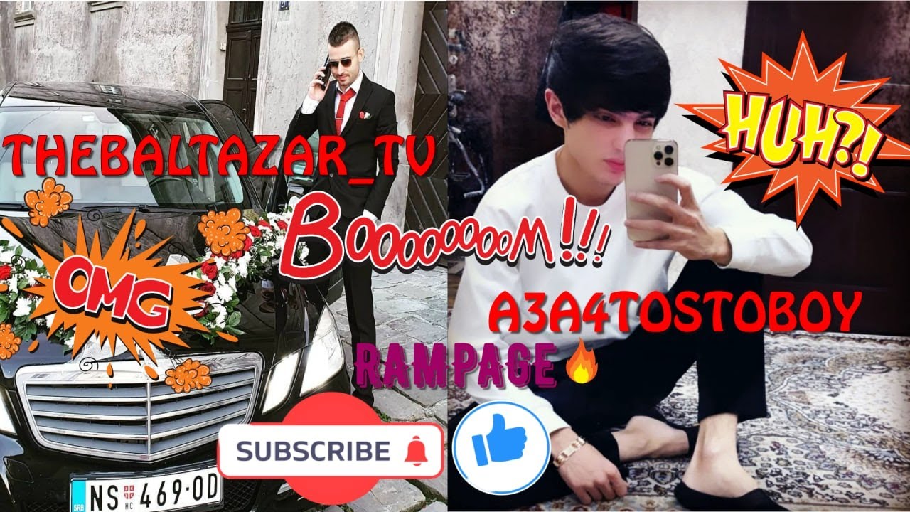 #wodota Funny😂 moments STRIMEROV A3A4TOSTOBOY & THEBALTAZAR_TV BEST RAMPAGE! 😎