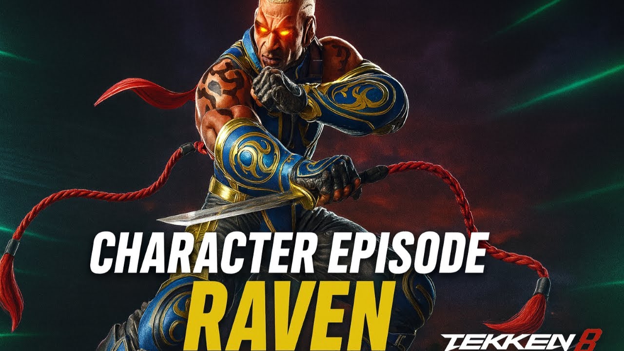 Tekken 8 - Character Episode #25 | Raven Full Story & Gameplay 🕶️🔥 #tekken8