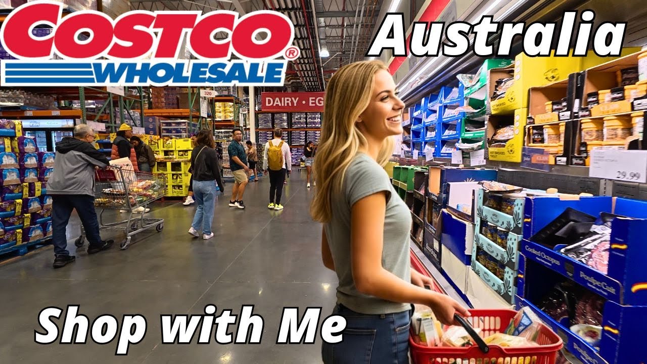 Aussie Shopping at Costco - Gold Coast Australia 🇦🇺 Grocery Shop with Me