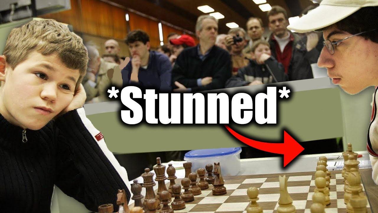 11-Year-Old Magnus Carlsen STUNNED his opponent! Chess