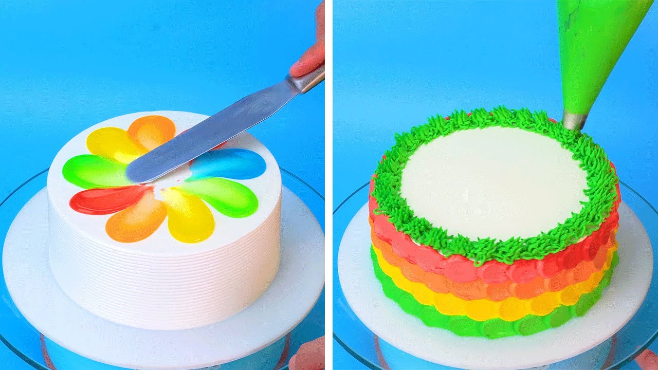 Amazing Colorful Cake Decorating Tutorials 😍 Amazing Cake #HowToCake #15