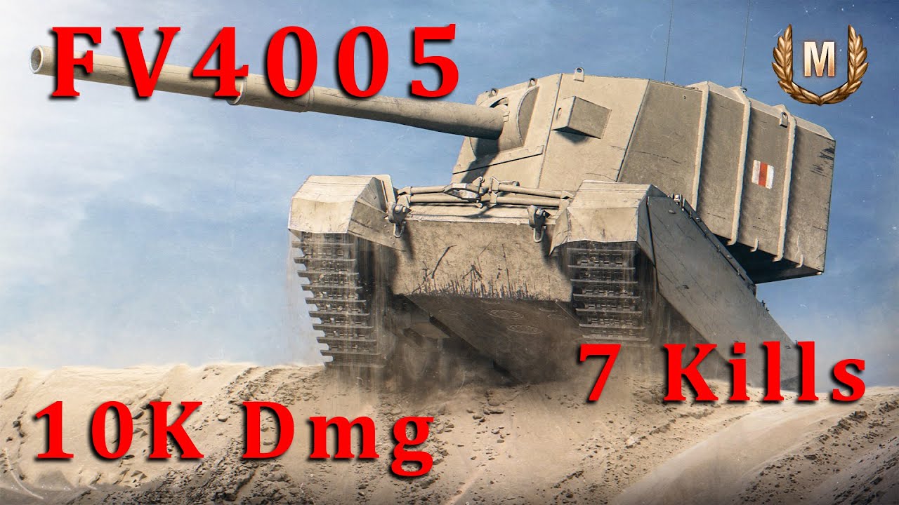 FV4005 10K Dmg 7 Kills - World of Tanks