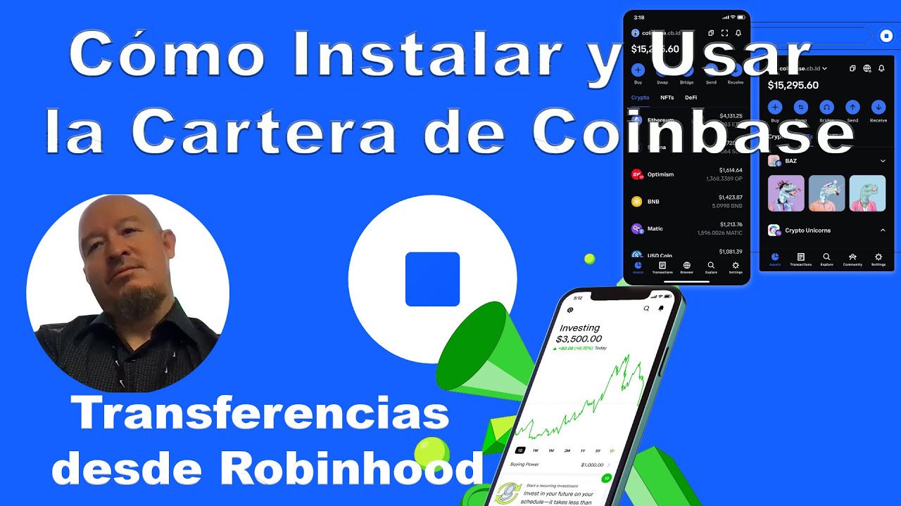 Cómo Instalar y Usar la Cartera de Coinbase | Self-Custody Wallet y Transferencias desde Robinhood
