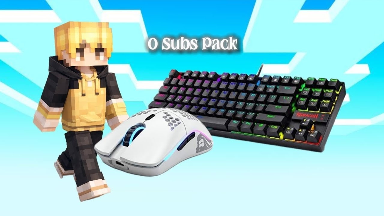 My 0 subs texture pack | Bedwars asmr