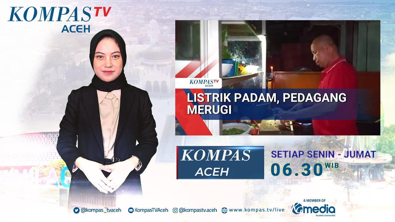 Listrik Padam, Pedagang Merugi | KOMPAS ACEH 03102025