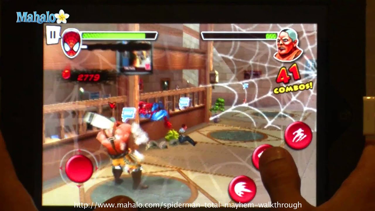 Spider-Man: Total Mayhem Walkthrough - Rhino-Serious Rampage - Part 2