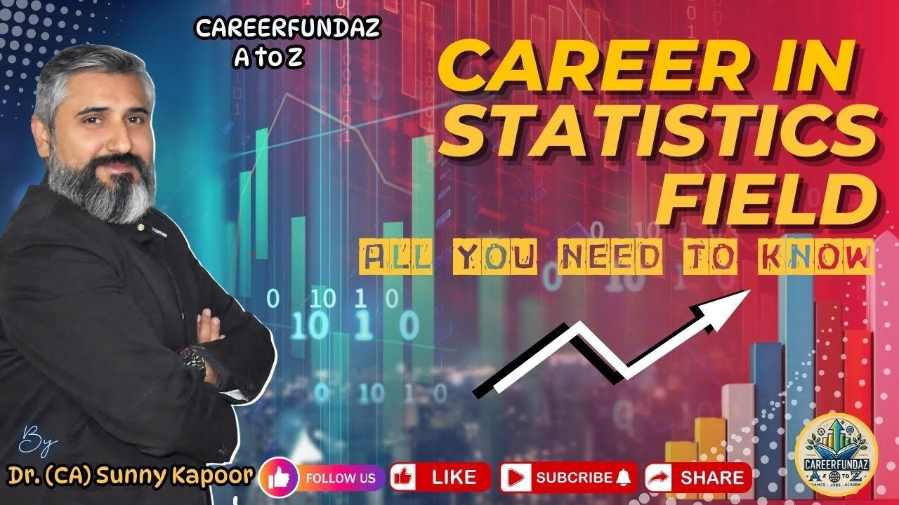 Career In Statistics Field-All You Need to know @careerfundazatoz #education #career #statistics