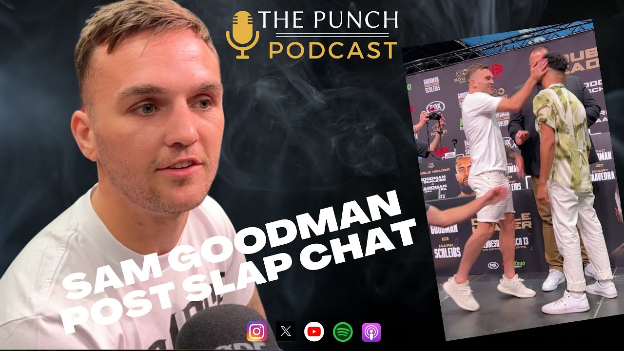 Sam Goodman Full Post Slap Press Conference Interview