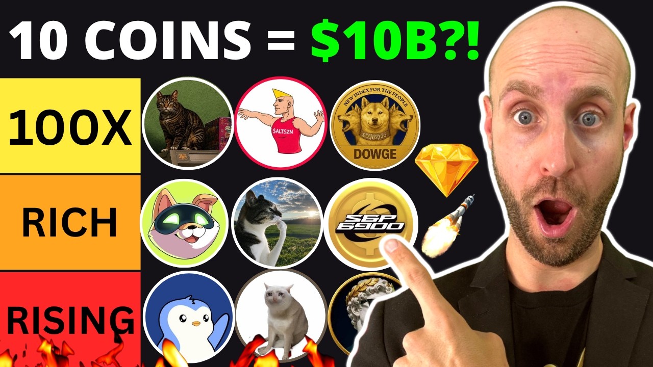 🔥10 *HOT* Memecoins & Altcoins Trending NOW into September 2026 (Tier List Rankings)