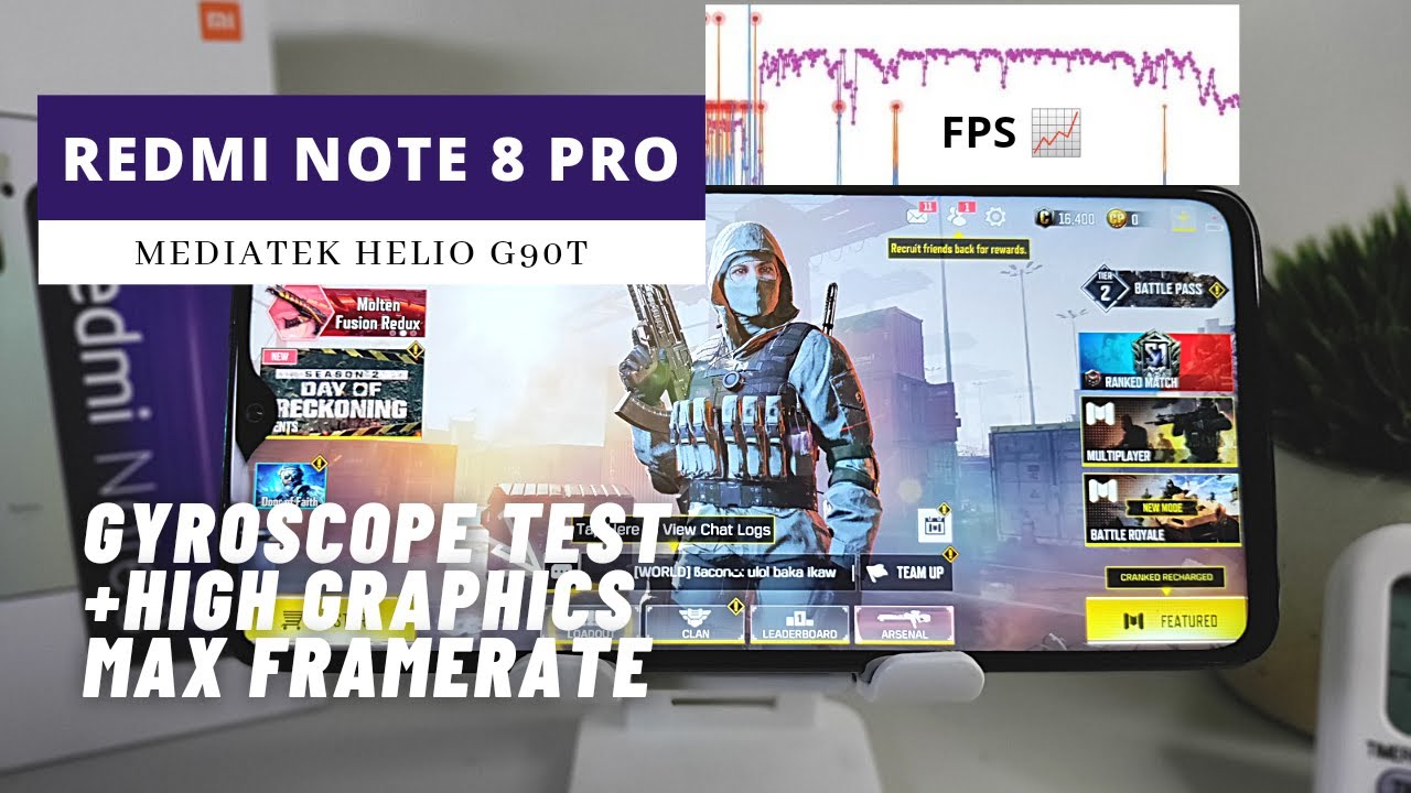 Redmi Note 8 Pro COD Mobile Handcam - Mediatek Helio G90T