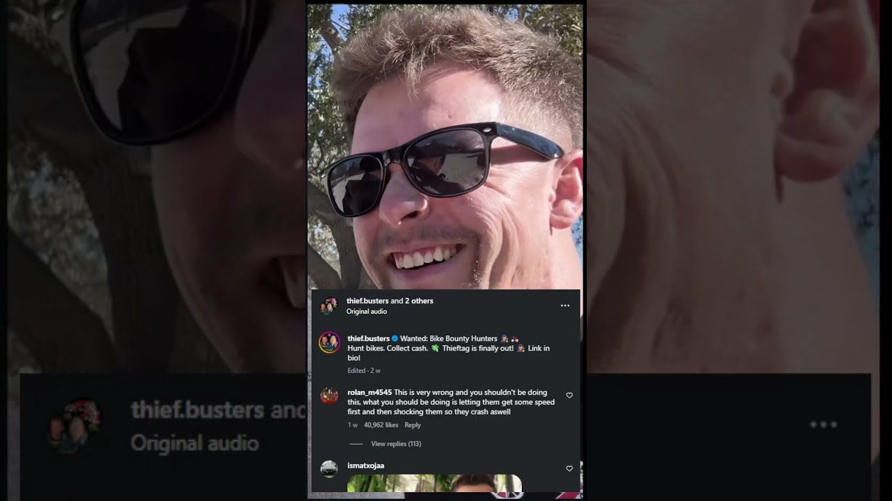 Bike thieves... be careful out there. You are being watched by this gentleman!