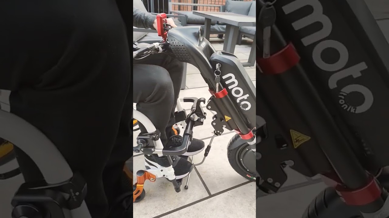 Attach & Go with the MotoTronik. Available from Beyond Mobility 