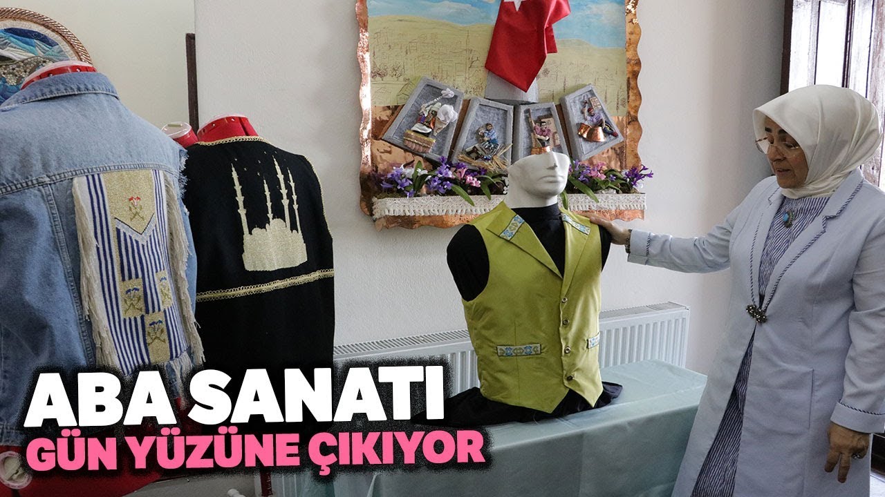 Aba, Dokuma Tezgahında Günde 10 Bin Adet İp Atlatılarak Tasarlanıyor