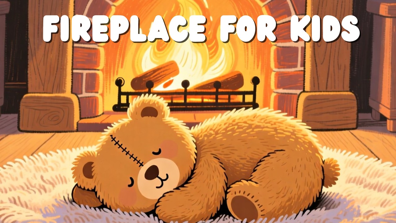 Calm Fireplace for Kids | Rustige Openhaard voor Kinderen | Sleep & Relax