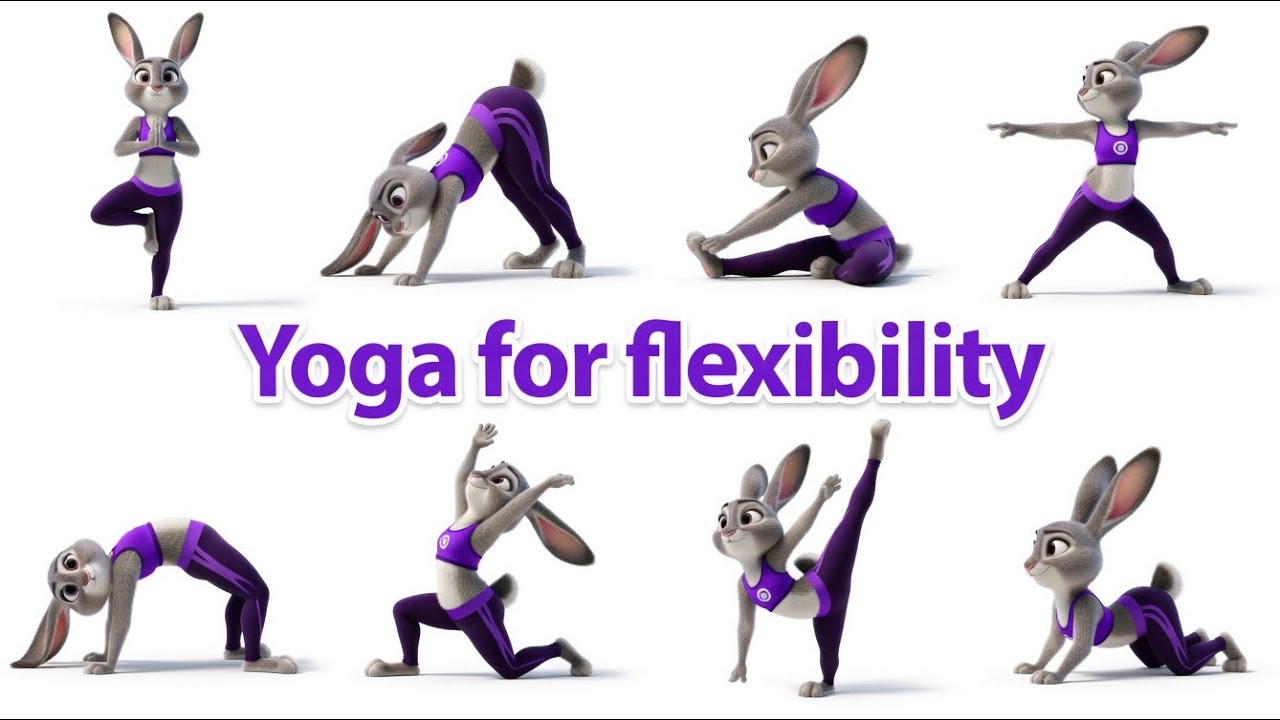 Zootopia 2 Yoga for Kids! 🐰 Train with Judy Hopps: 15 Fun Animal Poses