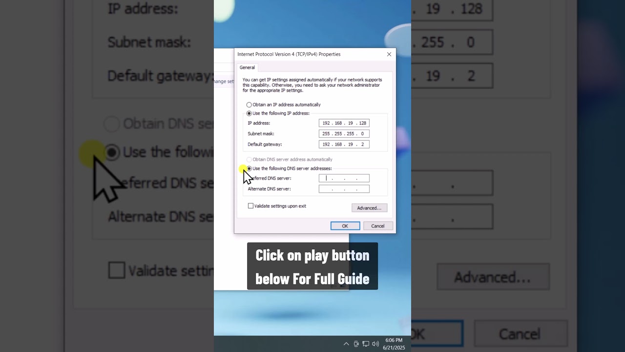 Change ip Address on Laptop Windows 10 ( 2025 ) |  How to Change Your ip Address on a Windows 10 PC?
