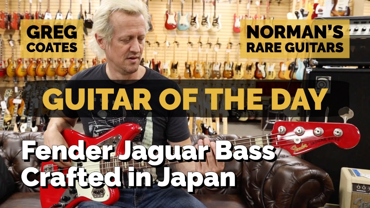 Гитара дня: Fender Jaguar Bass CIJ с соответствующим HS | Грег Коутс из Norman's Rare Guitars