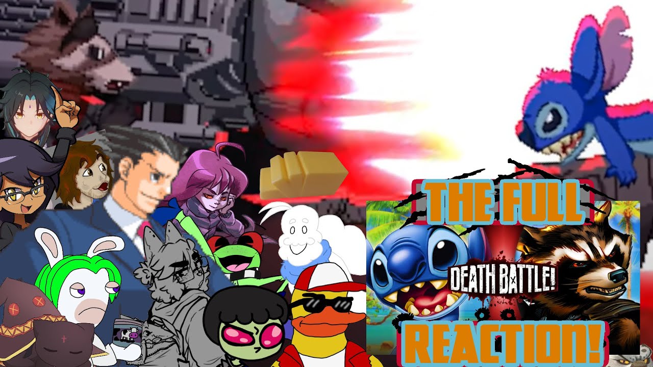 Stitch VS Rocket Raccoon | DEATH BATTLE Reaction feat. Red Sus Miami!