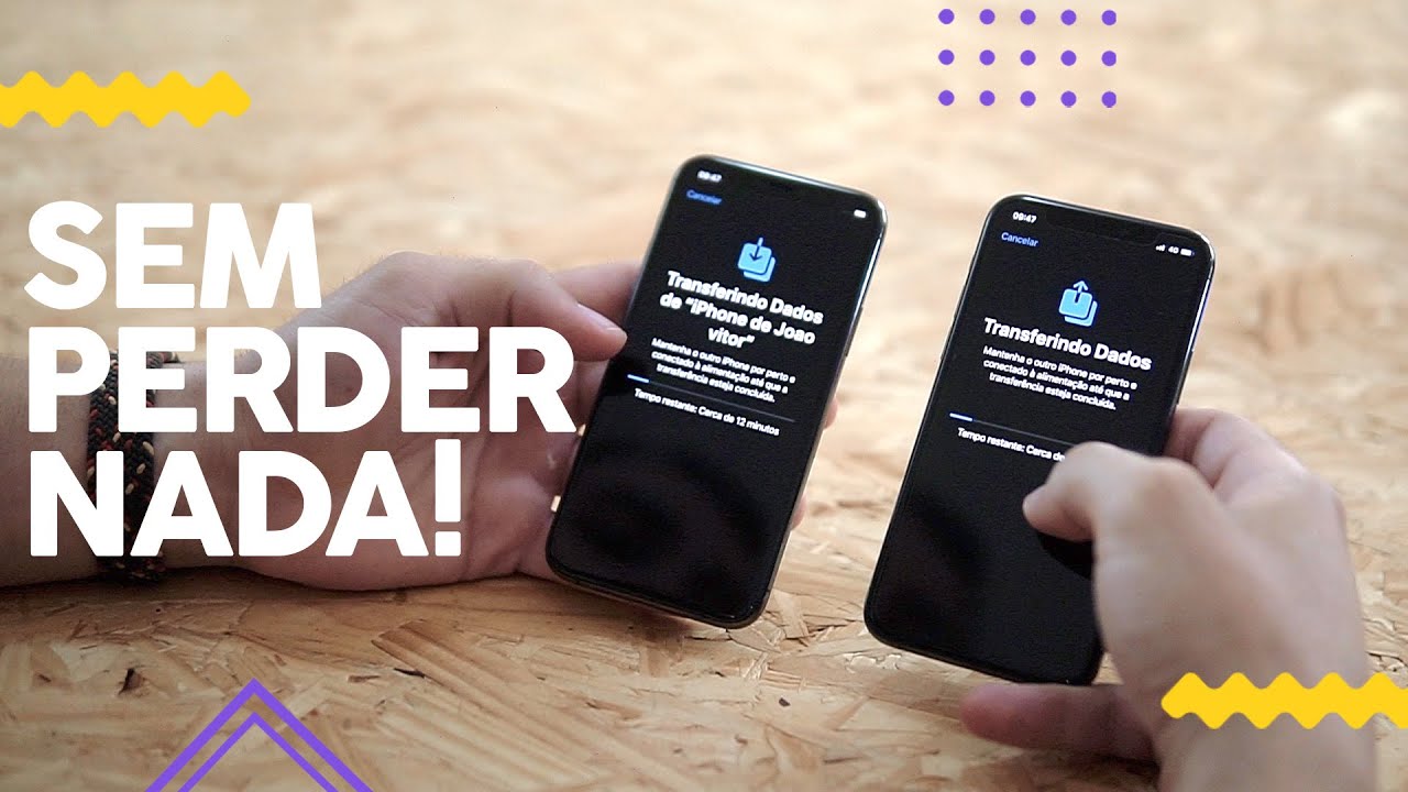 Como transferir seus dados de um iPhone para outro SEM PERDER NADA!