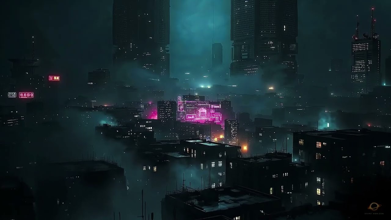 Fragments of Tomorrow | Futuristic Cityscape Ambient Music – Cyberpunk Blade Runner Atmosphere