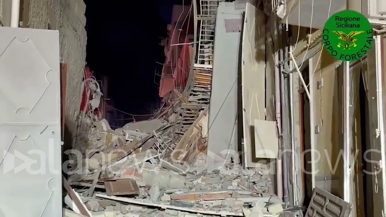 Crollo di una palazzina a Ravanusa, Cocina: 