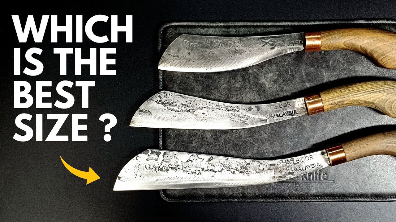 Best-Sized Parang for Jungle Bushcraft, Hiking & Camping