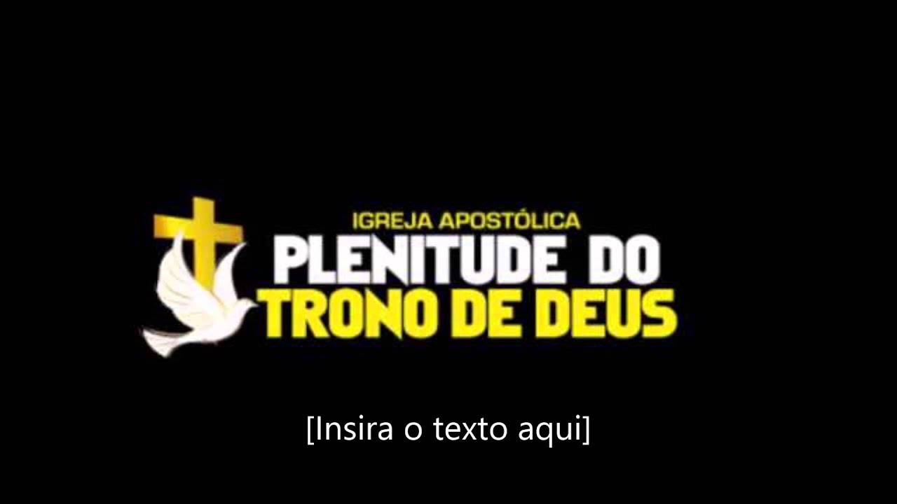 fundo musical usado nas pregações da Igreja Plenitude do trono de Deus