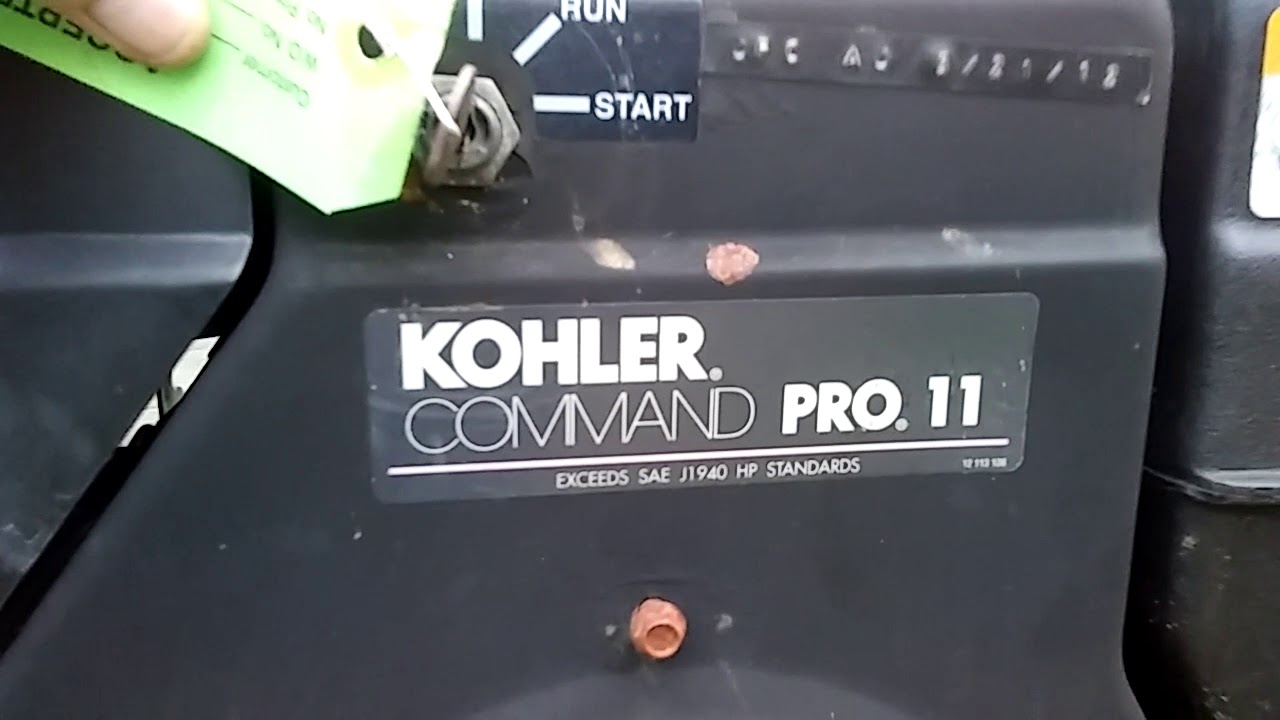 Kohler command pro 11 Hp