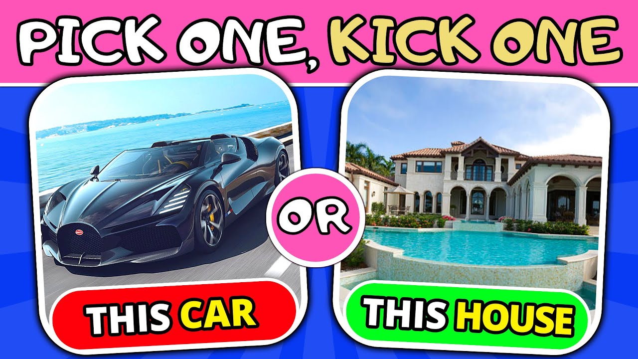 Pick One, Kick One&hellip; LUXURY Edition 🤑