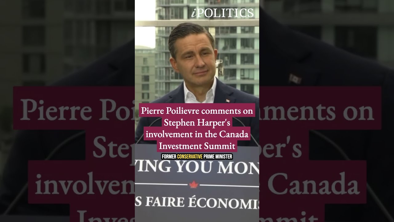Poilievre comments on Stephen Harper's keynote address at the Canada Investment Summit