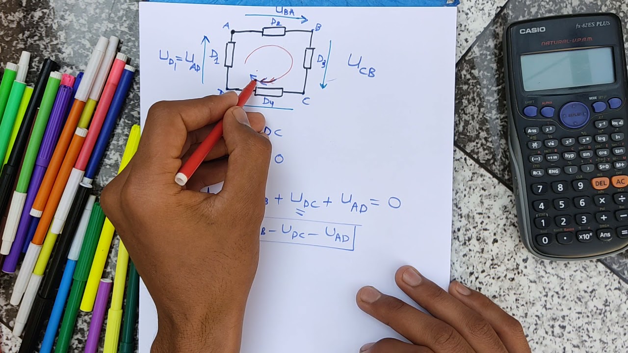 Parti 26: la loi des mailles /courant continu(شرح بالدارجةdarija) Ep_2