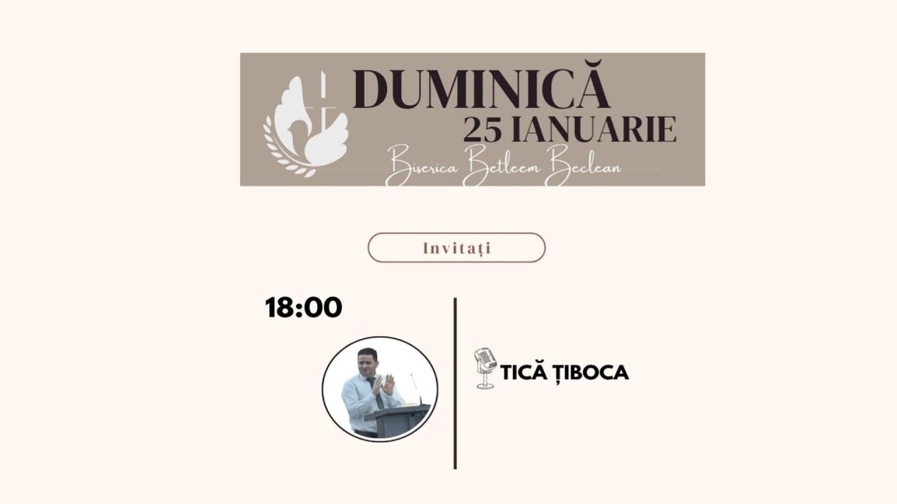 Live - 25.01.2026 seara // Invitat: Tică Țiboca