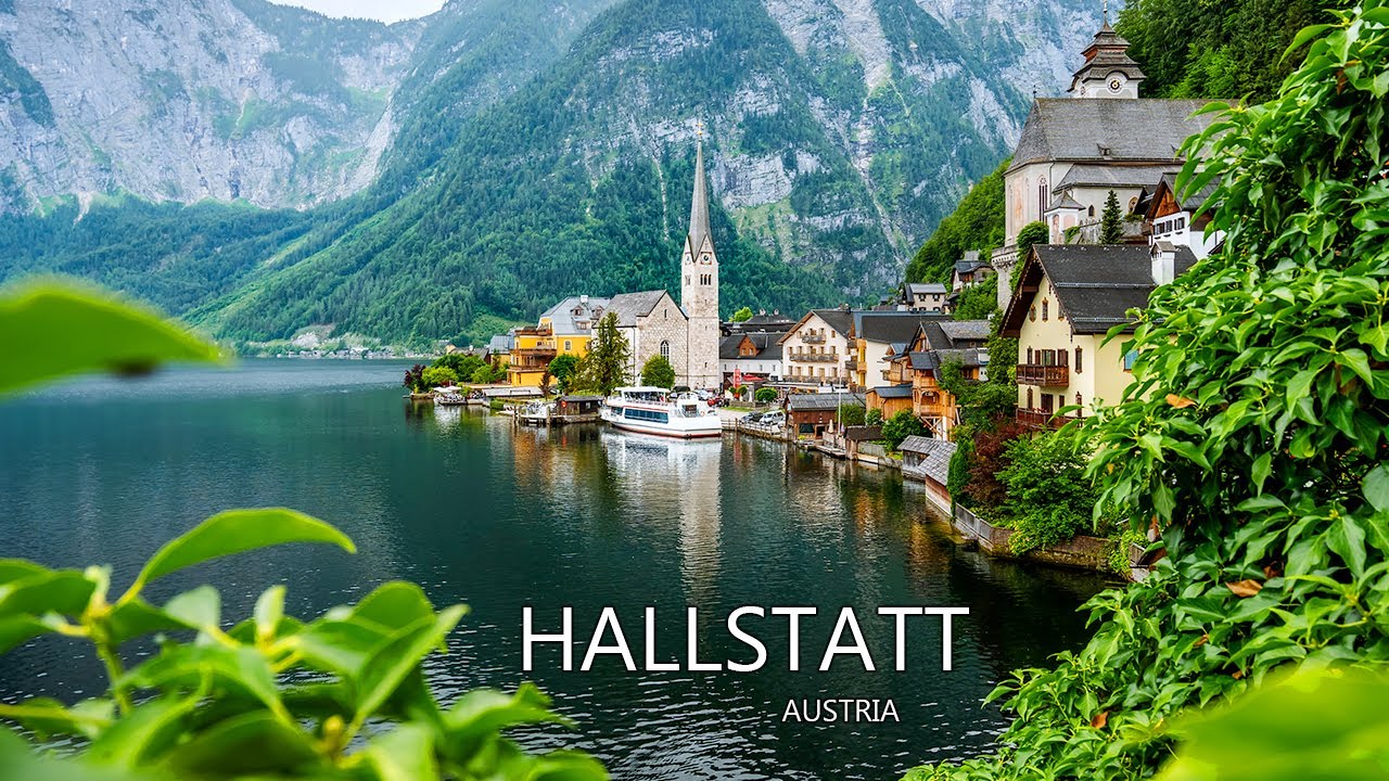 Hallstatt - The Most Picturesque Village In Austria On A Cloudy Day 8K