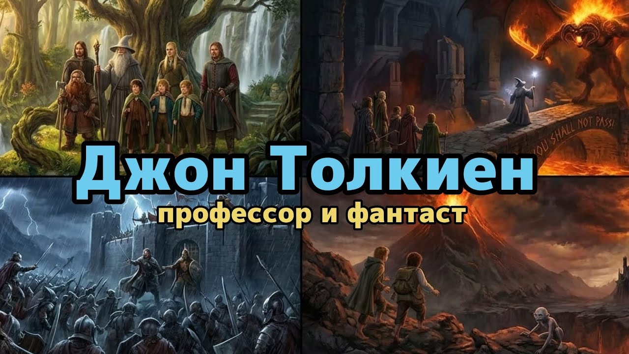 Джон Толкиен Как уживался католик и фантаст в одном человеке #хоббит #толкиен #езотеріка #фантастика